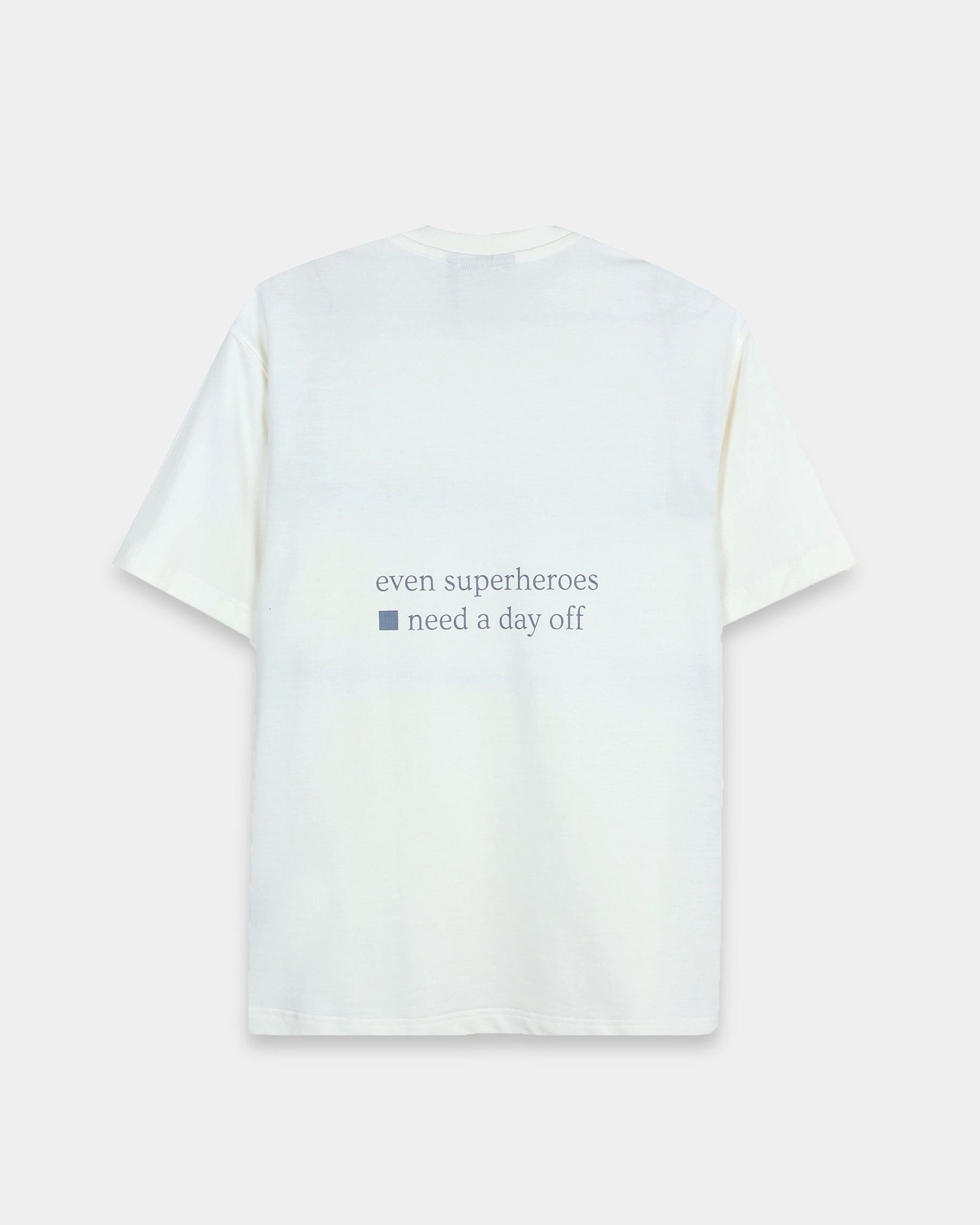 white printed T shirt Male