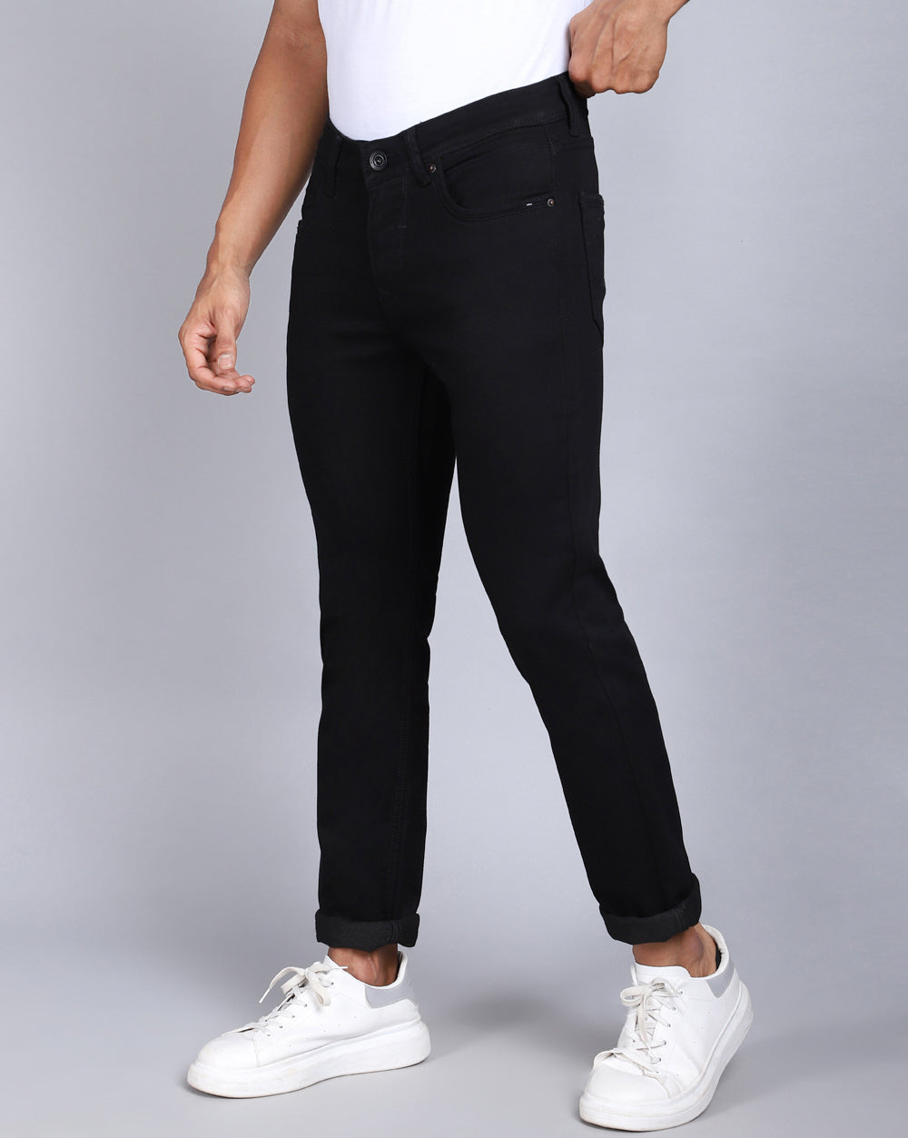 Super Slim Fit Black Jeans