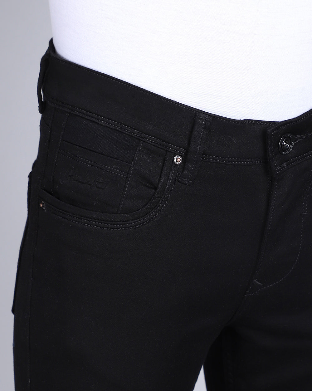 Super Slim Fit Black Jeans