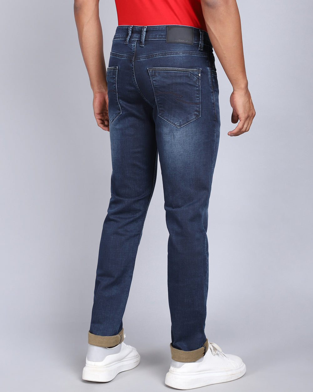 Super Slim Fit Dark Blue Jeans