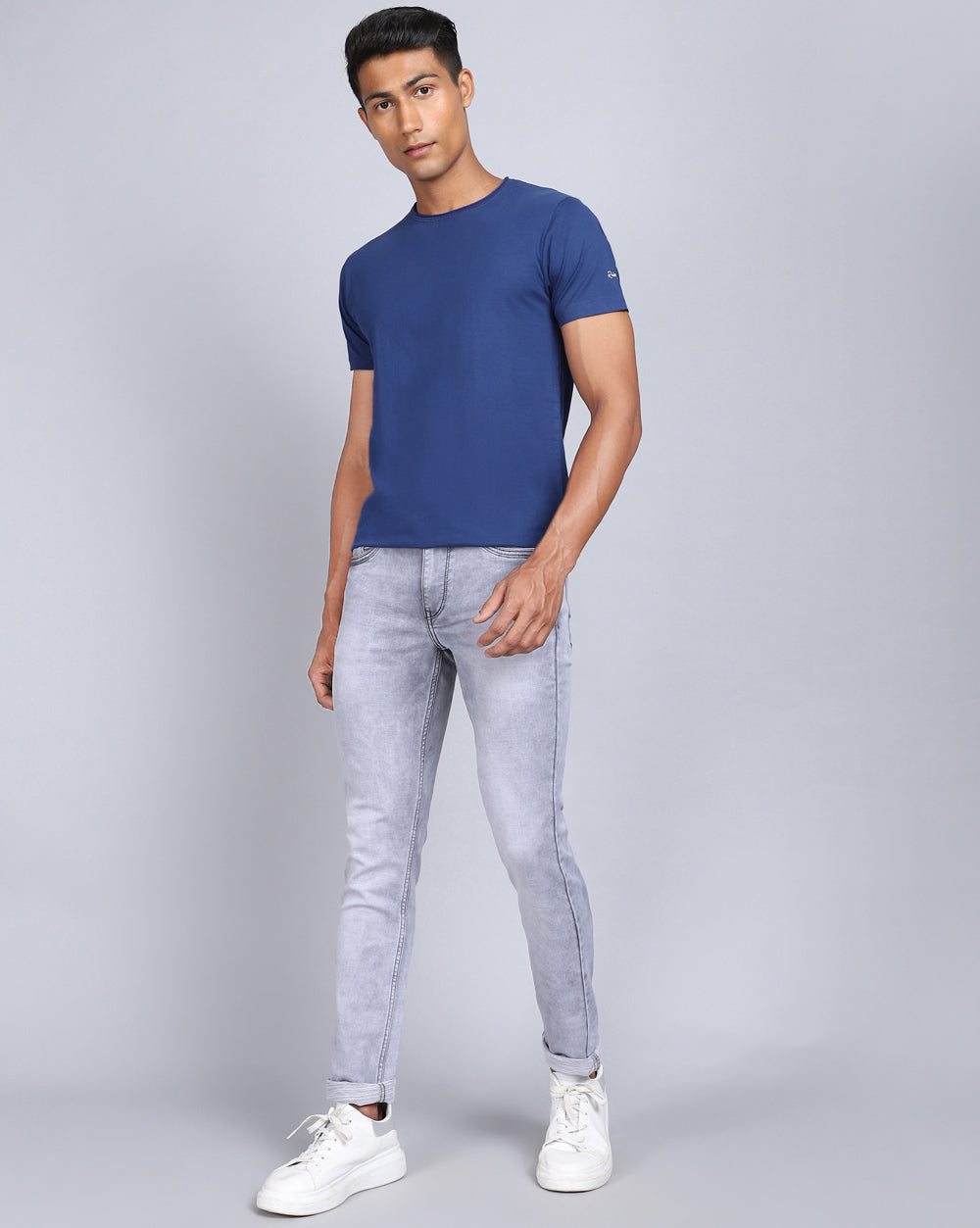 Super Slim Fit Ice Grey Jeans