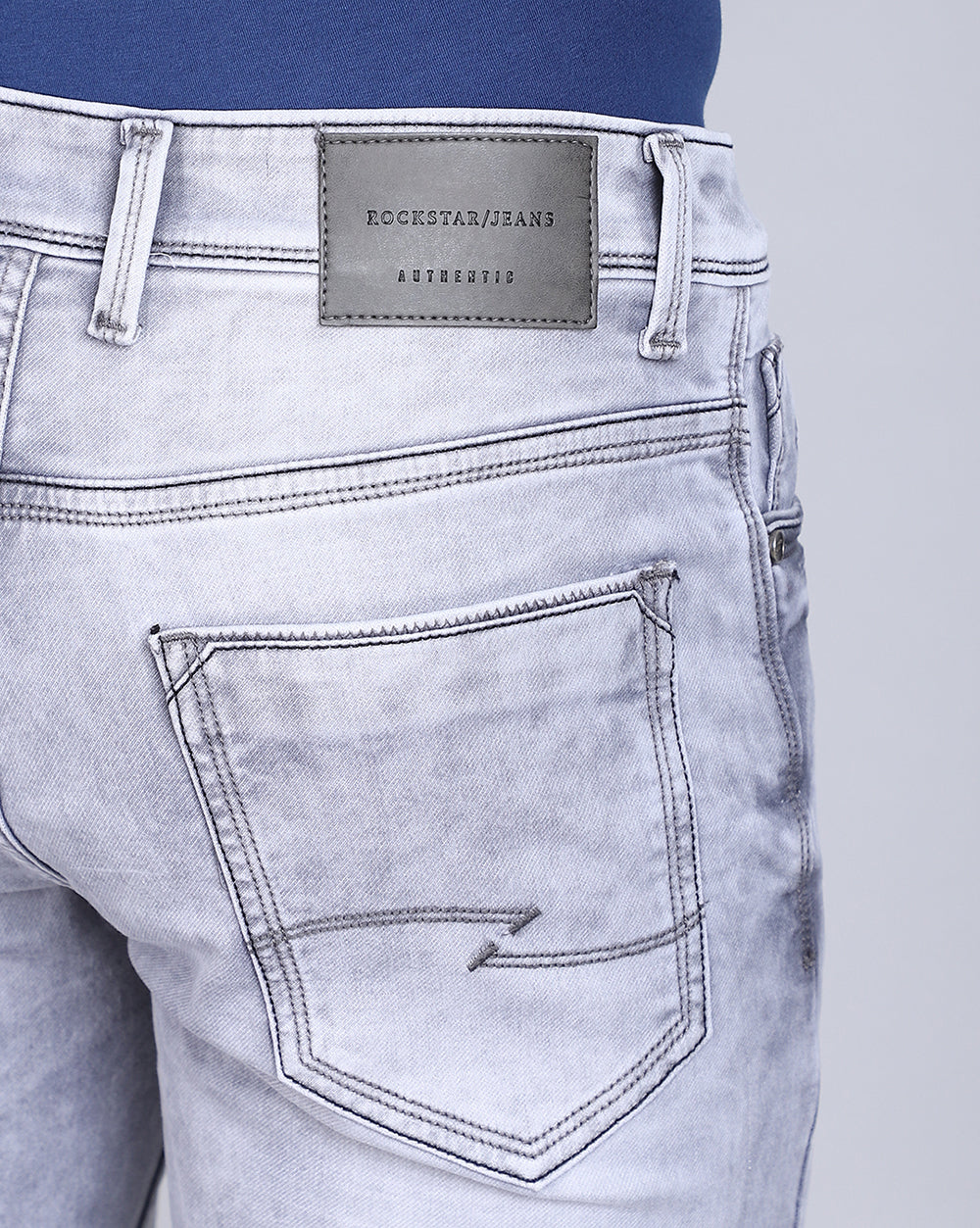 Super Slim Fit Ice Grey Jeans