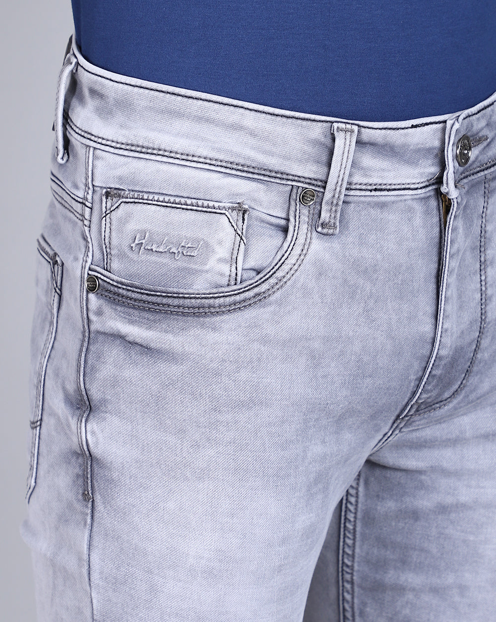Super Slim Fit Ice Grey Jeans