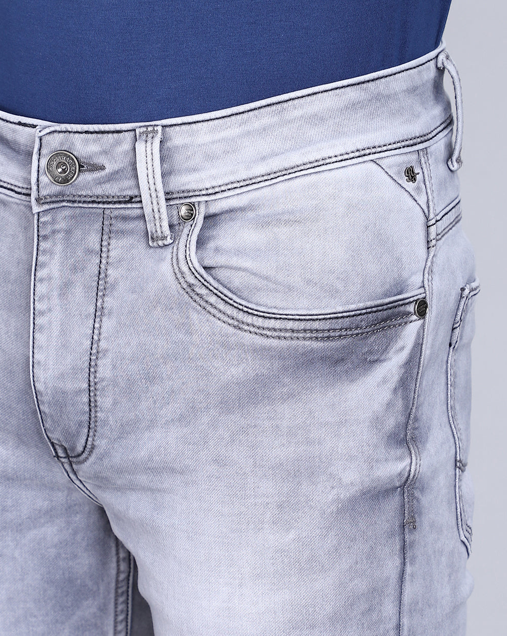 Super Slim Fit Ice Grey Jeans