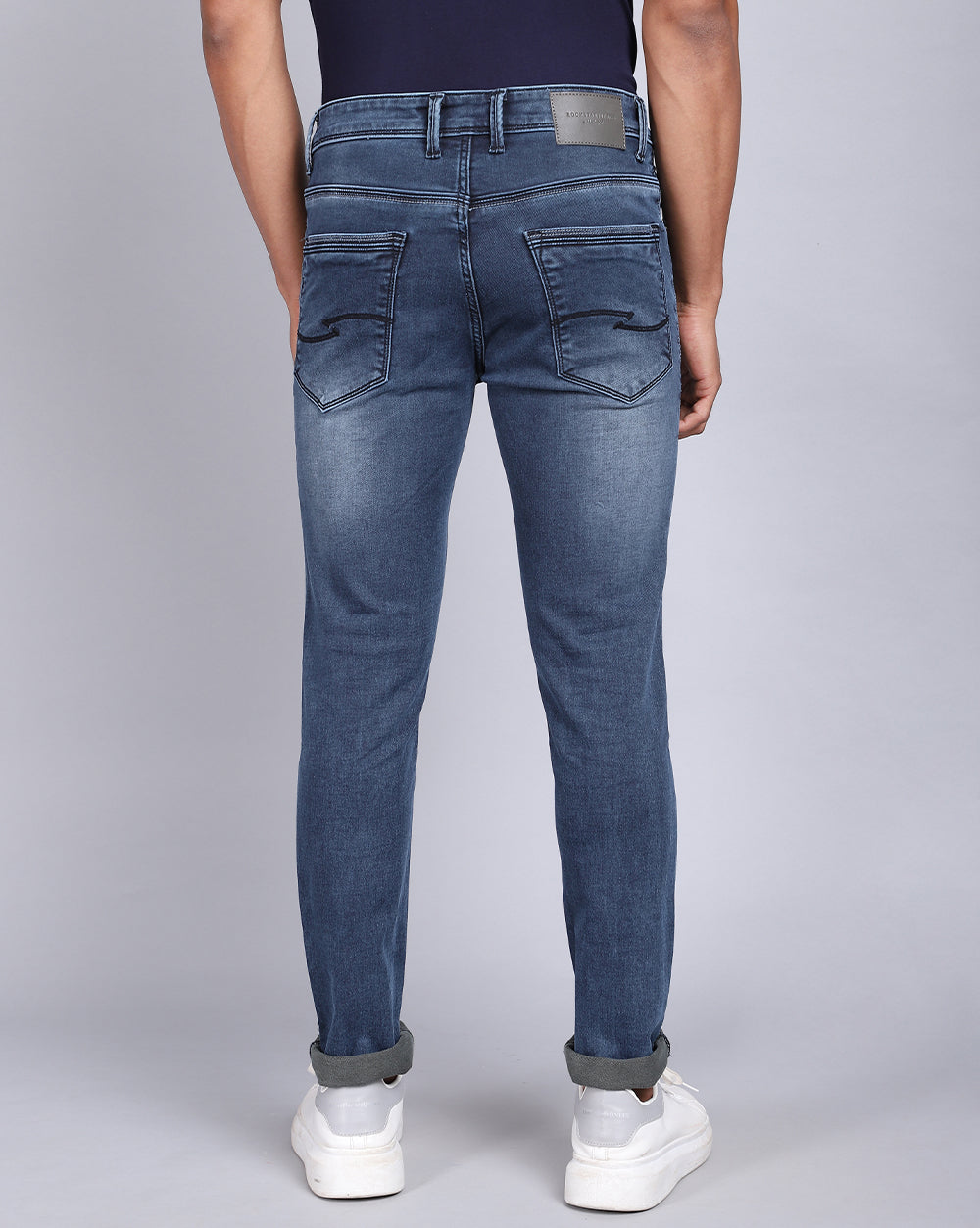 Super Slim Fit Jeans-Vintage Mid Blue