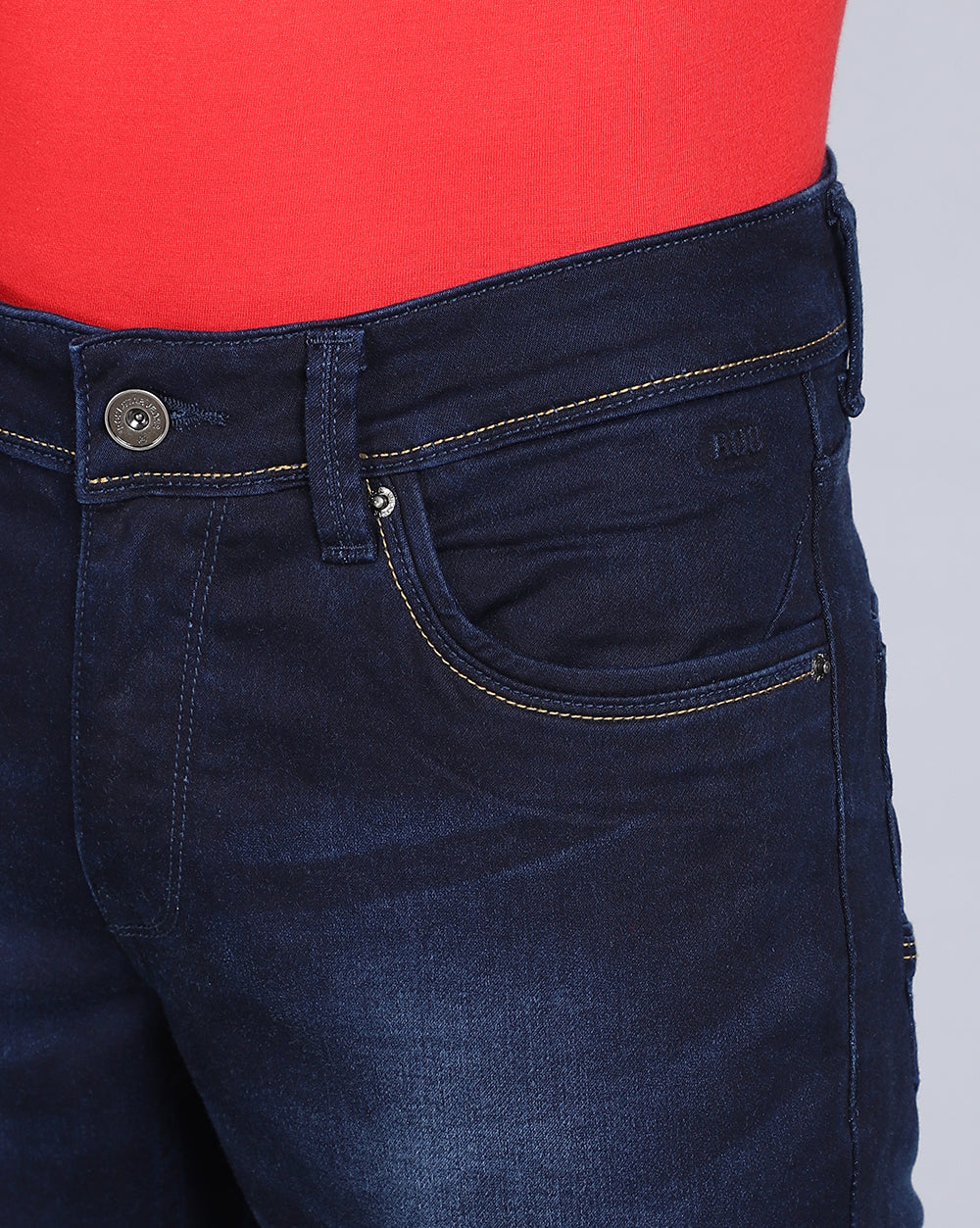 Slim Fit Indigo Jeans