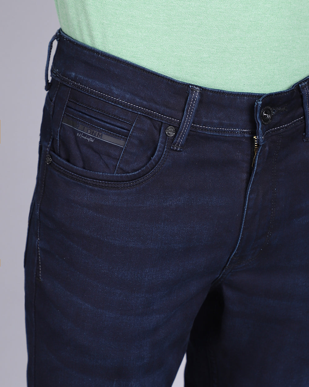 Indigo Slim Fit Jeans For Men 