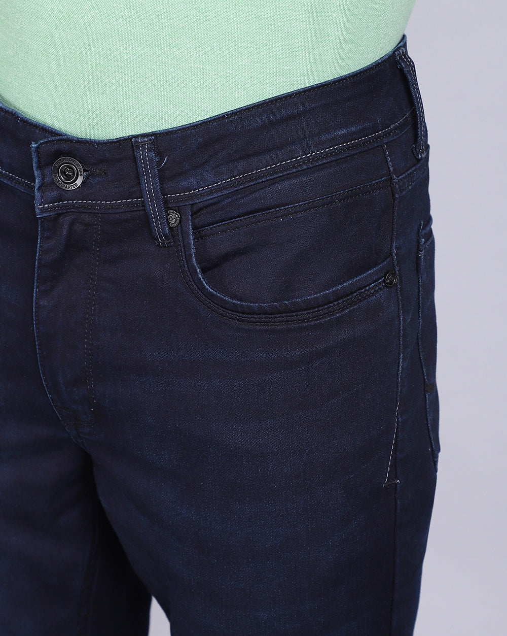 Indigo Slim Fit Jeans For Men 