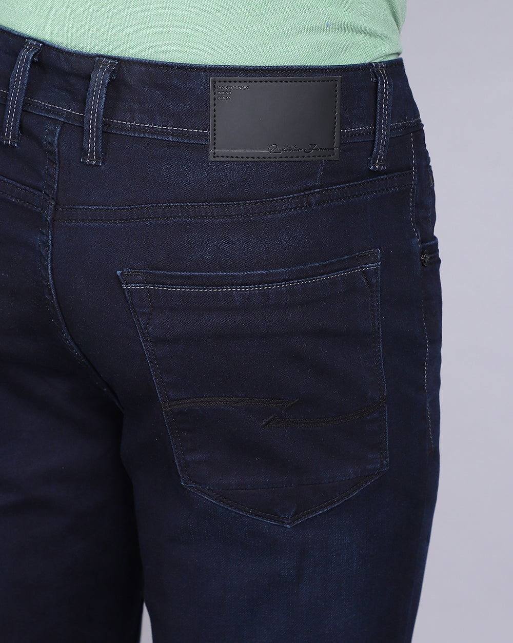 Indigo Slim Fit Jeans For Men 