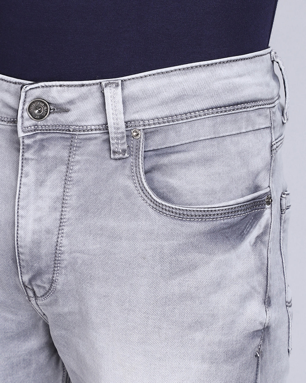 Super Slim Fit Jeans-Ice Grey