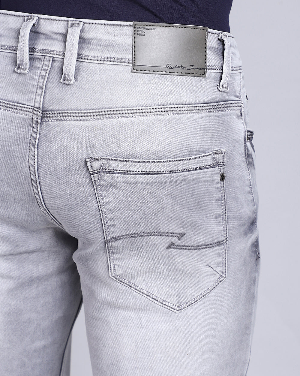 Super Slim Fit Jeans-Ice Grey