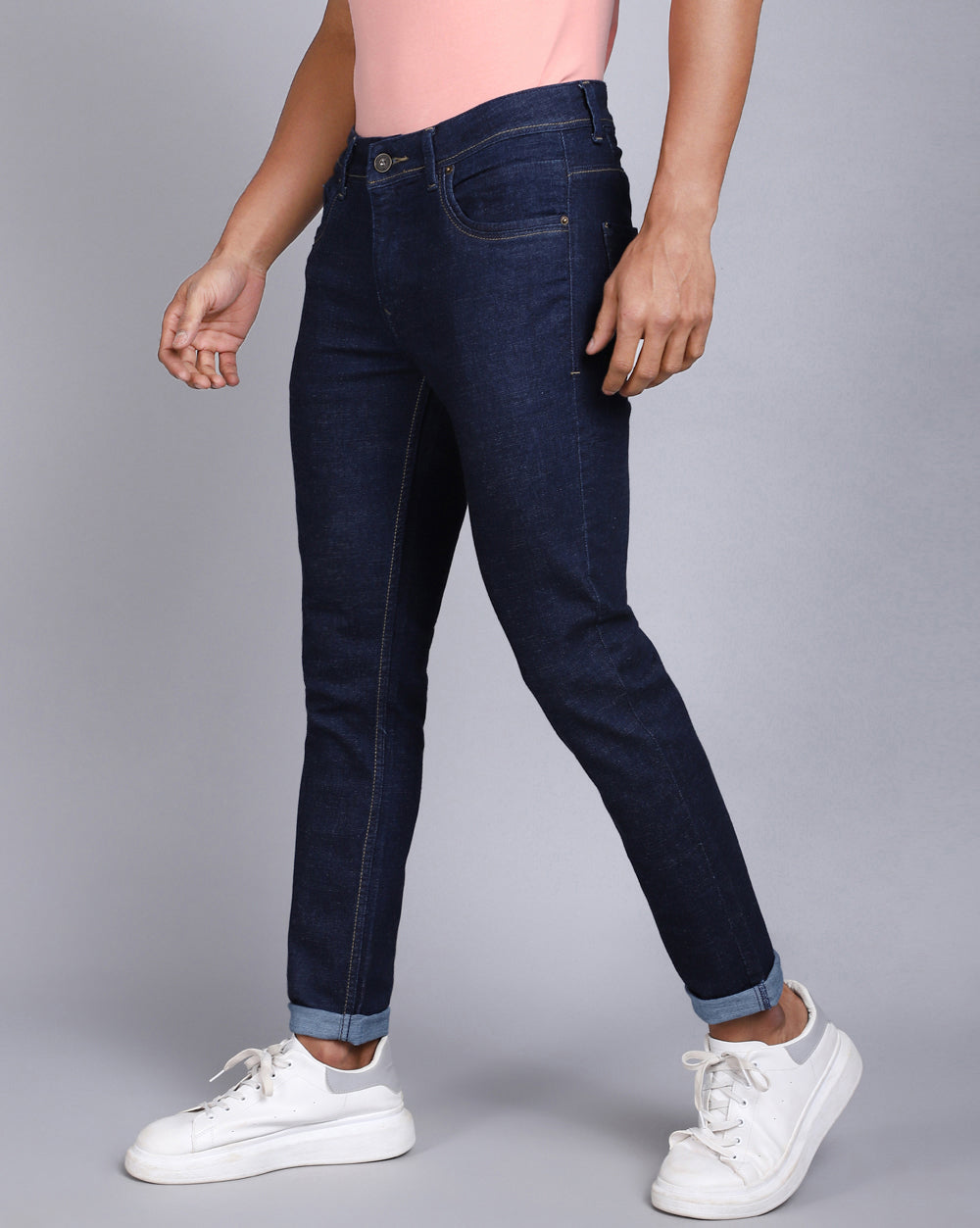 Super Slim Fit Dark Indigo Jeans
