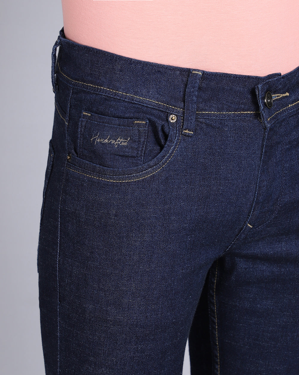 Dark Indigo Slim Fit Jeans For Men
