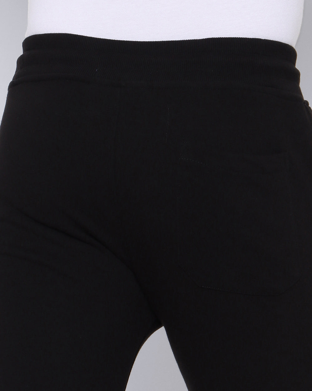 Black Active Track Pant For Men