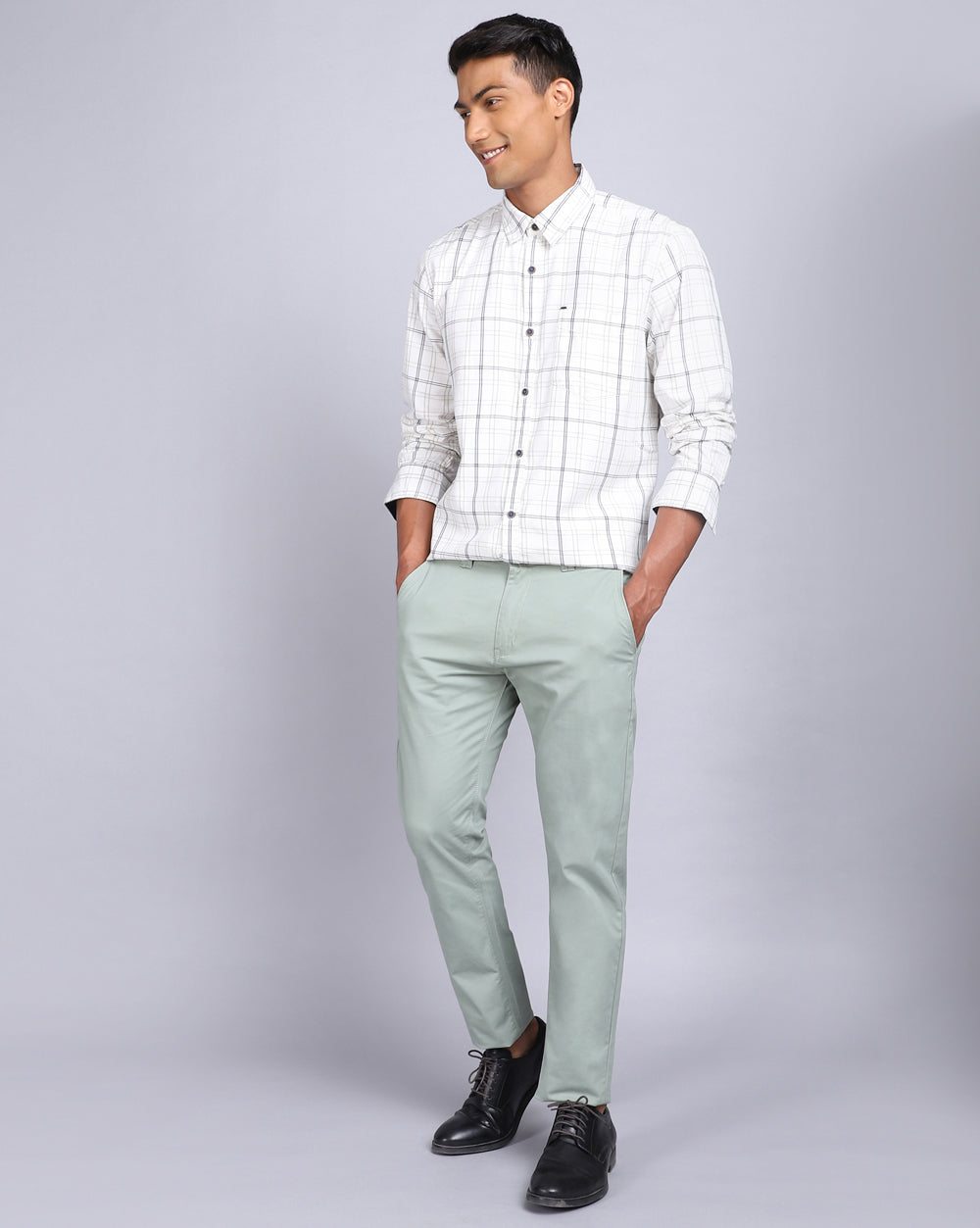 Slim Fit Trouser-Pista