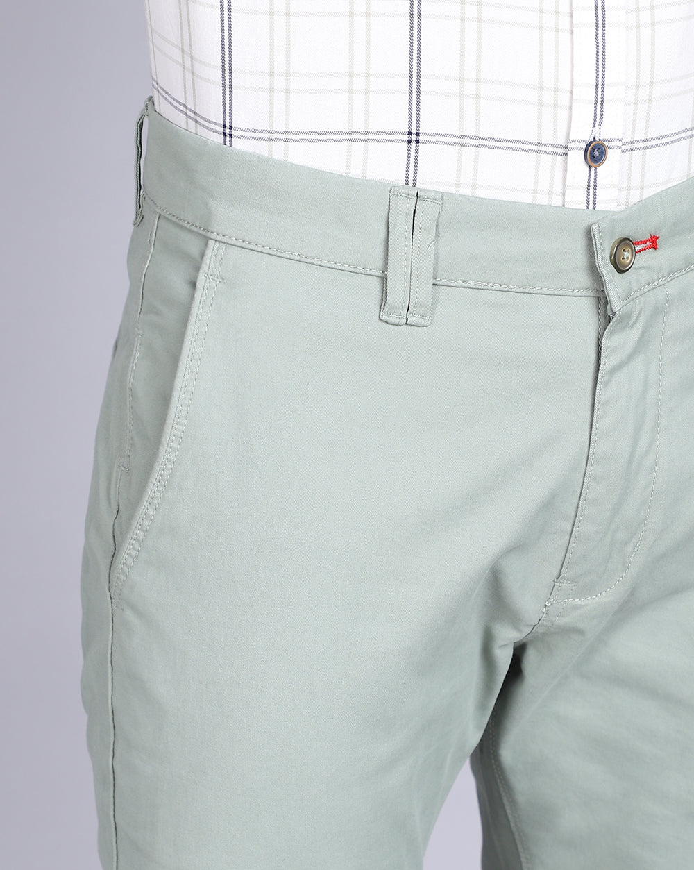 Slim Fit Trouser-Pista