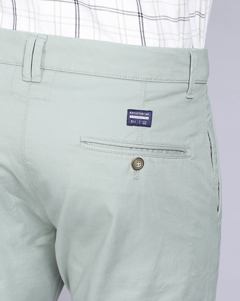 Slim Fit Trouser-Pista
