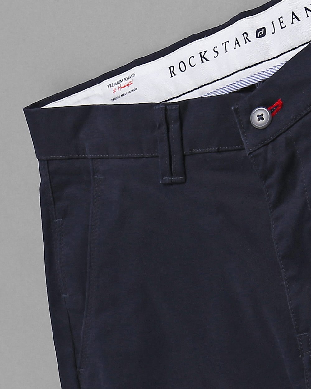 Gap Twill Slim Fit Trouser-Navy