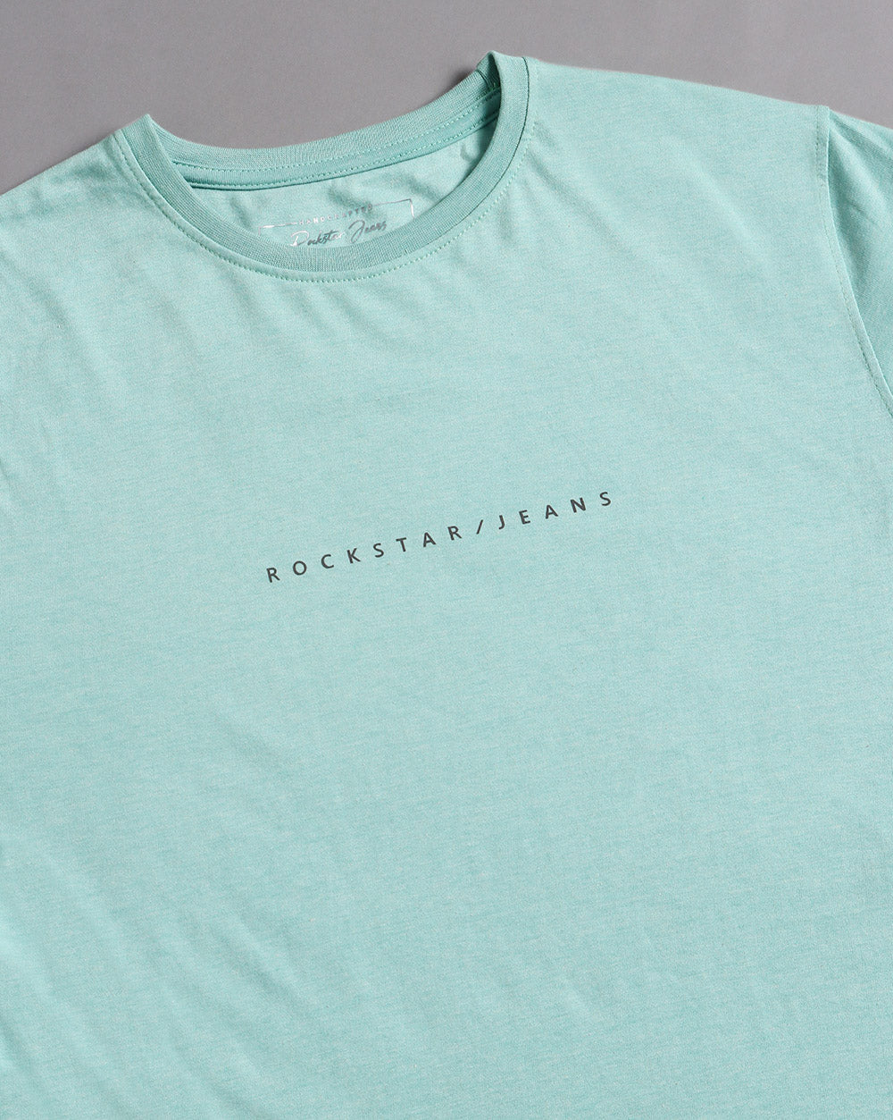 Crewneck Combo T-Shirt Light Blue,Green